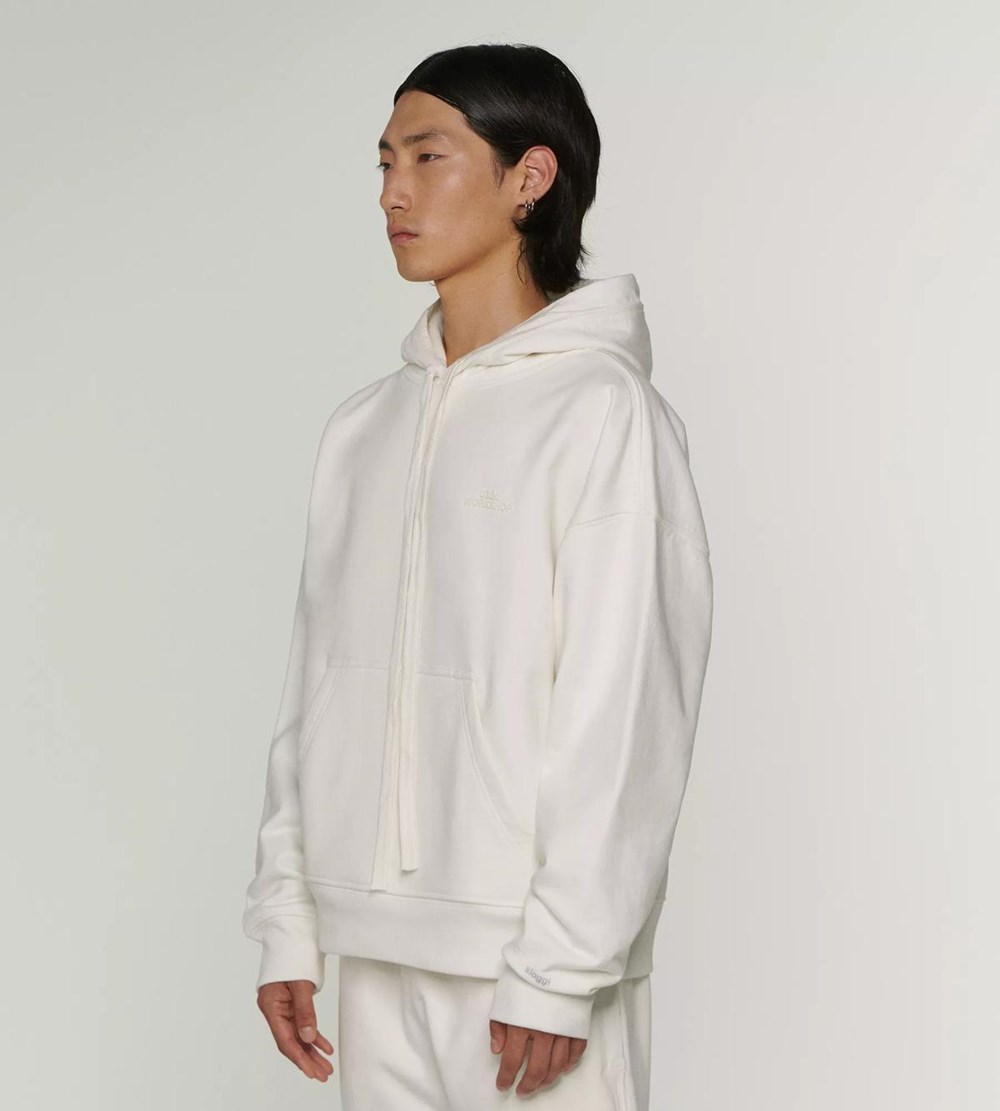 Sloggi 032c X Unisex Hoodie Beżowe | 45809-YXCG