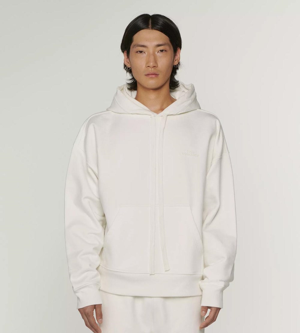 Sloggi 032c X Unisex Hoodie Beżowe | 45809-YXCG