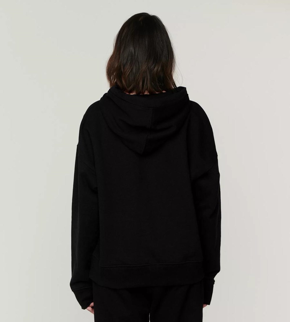 Sloggi 032c X Unisex Hoodie Czarne | 39528-JKHE