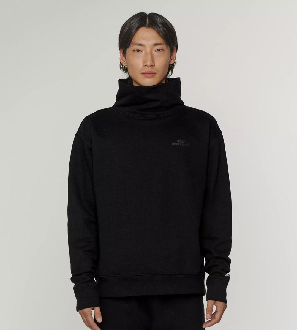 Sloggi 032c X Unisex Swetry Czarne | 34785-OVYU
