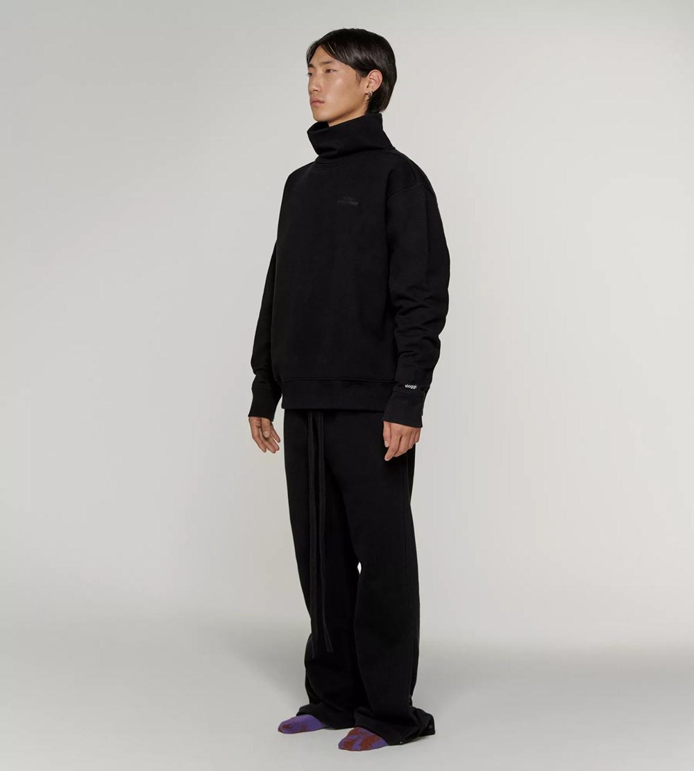 Sloggi 032c X Unisex Swetry Czarne | 34785-OVYU