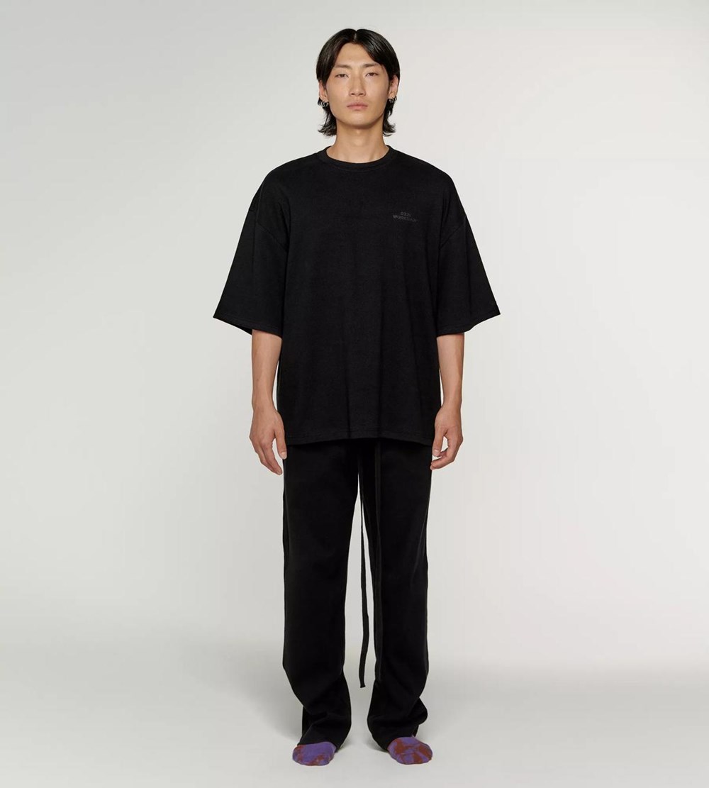 Sloggi 032c X Unisex T-shirt Czarne | 25749-FGXM