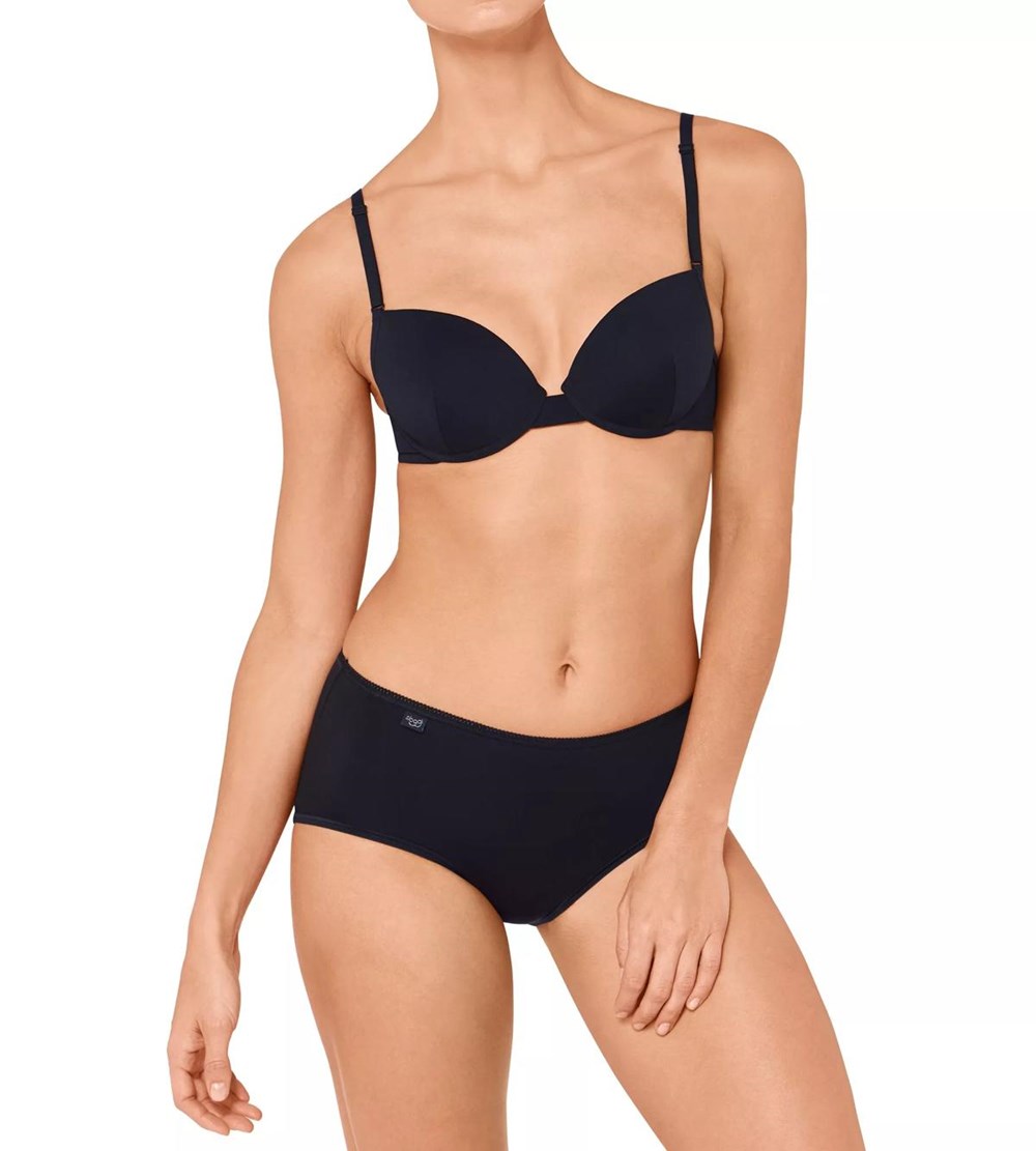Sloggi 24/7 Microfibre Midi Czarne | 17635-RAGW