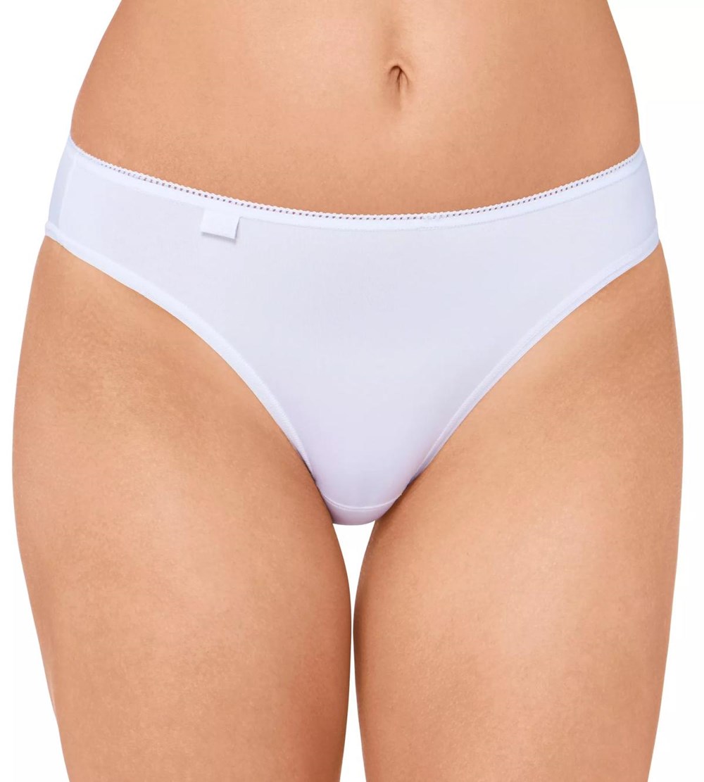 Sloggi 24/7 Microfibre Tai Brief Białe | 89314-ECUQ