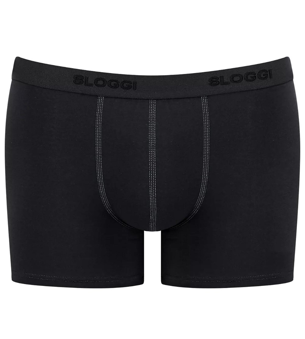 Sloggi 24/7 Shorts Czarne | 82065-TVRW