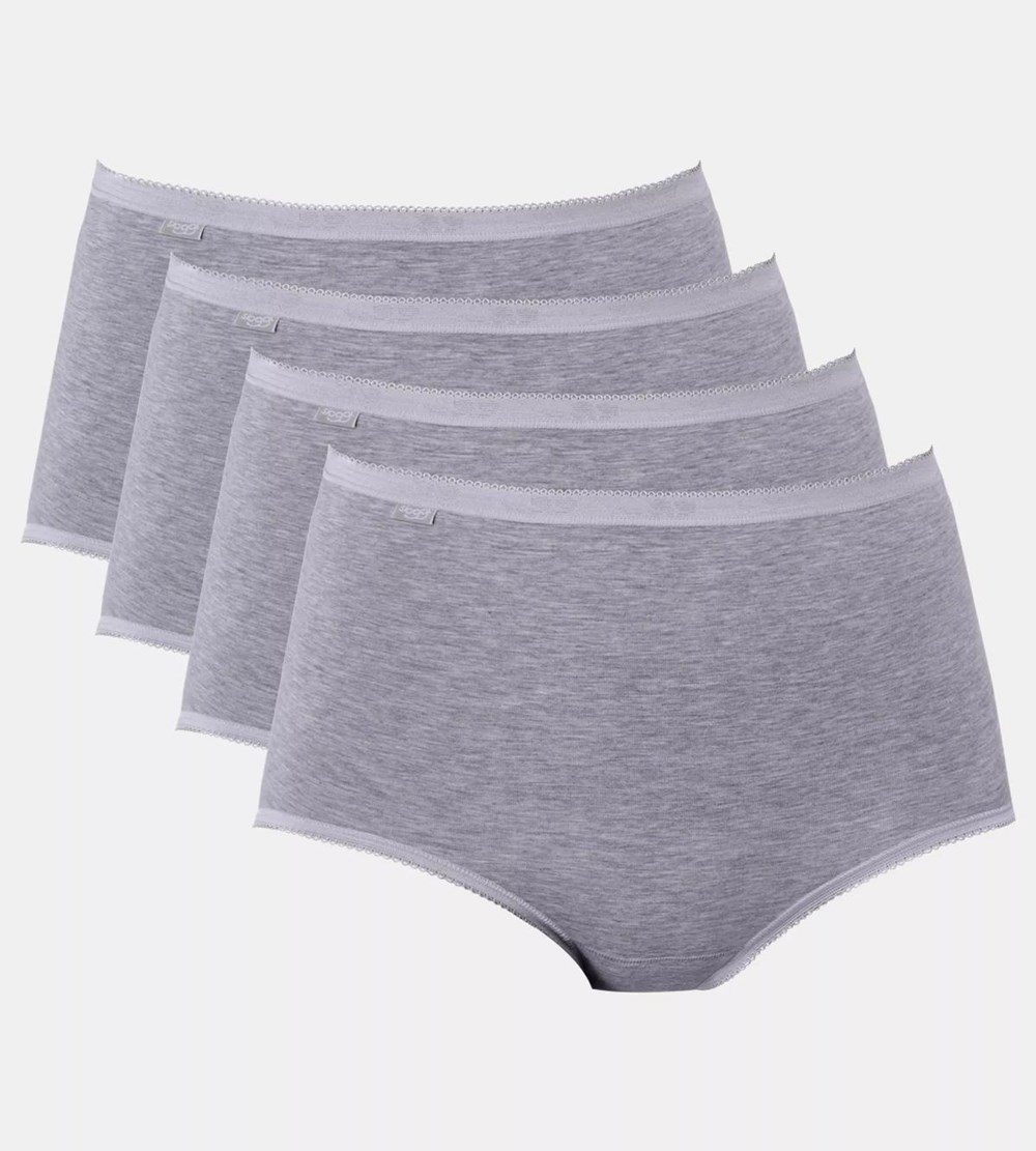 Sloggi Basic+ Maxi Szare | 16297-TGDX