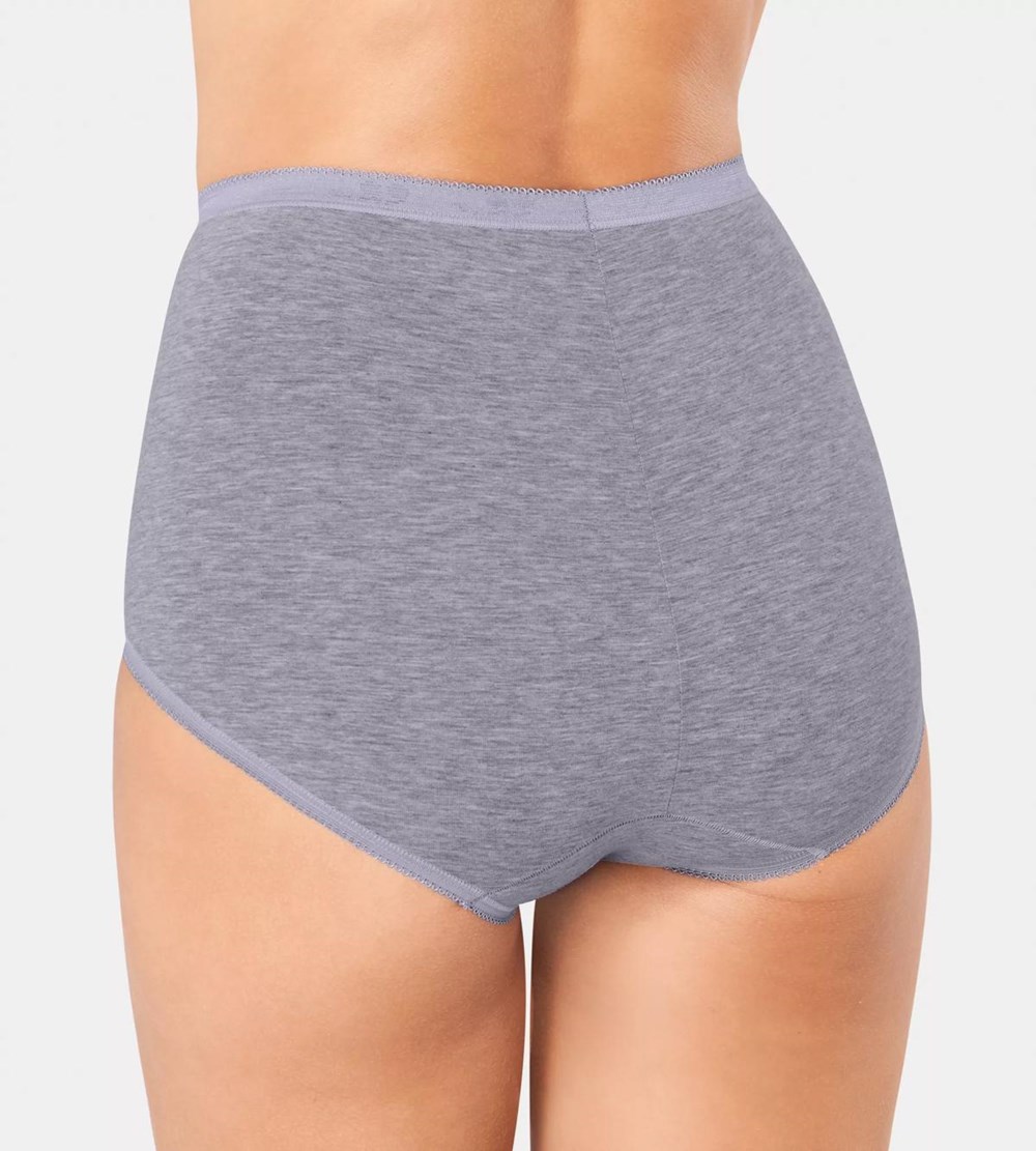 Sloggi Basic+ Maxi Szare | 16297-TGDX
