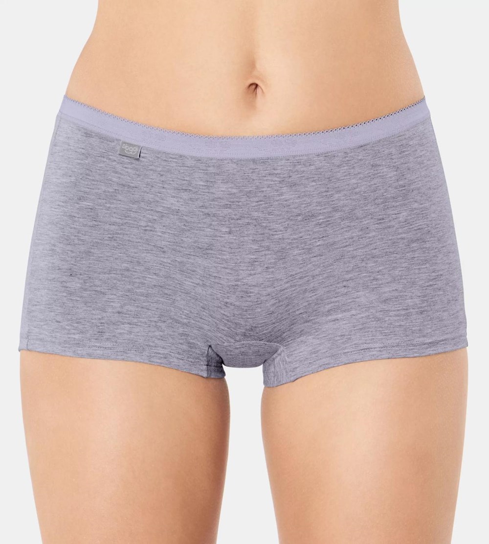 Sloggi Basic+ Shorty Szare | 26570-JUAC