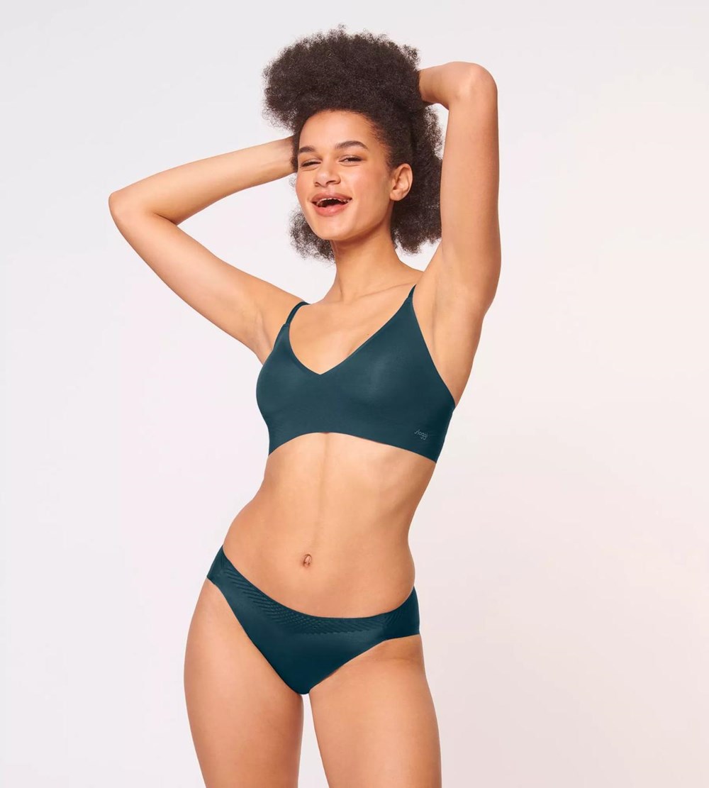 Sloggi Body Adapt High Leg Brief Secret Lagoon | 83951-HQCZ