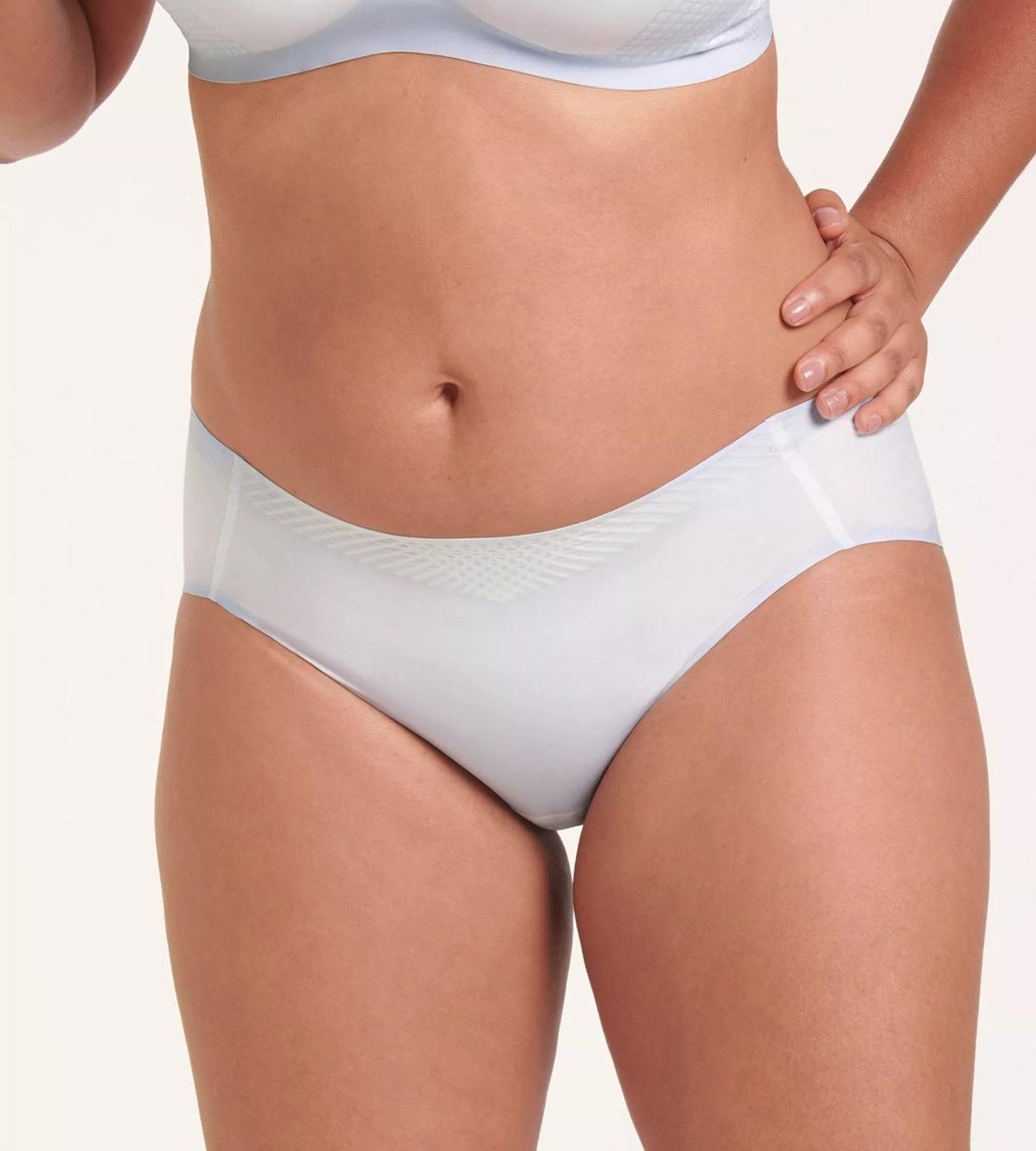 Sloggi Body Adapt Hipster Białe Głęboka | 75294-ZHFU