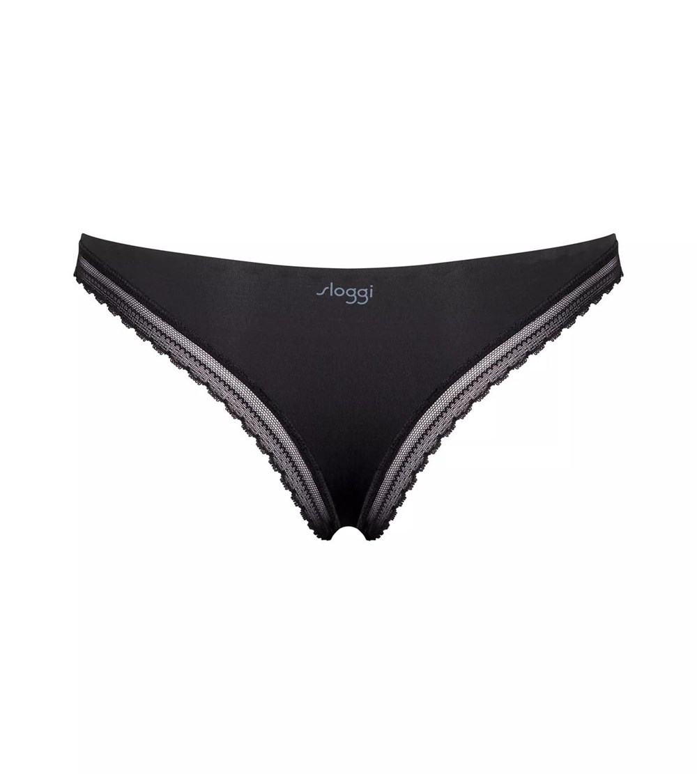 Sloggi Body Adapt Twist Brazilian Brief Czarne | 38279-SDYA