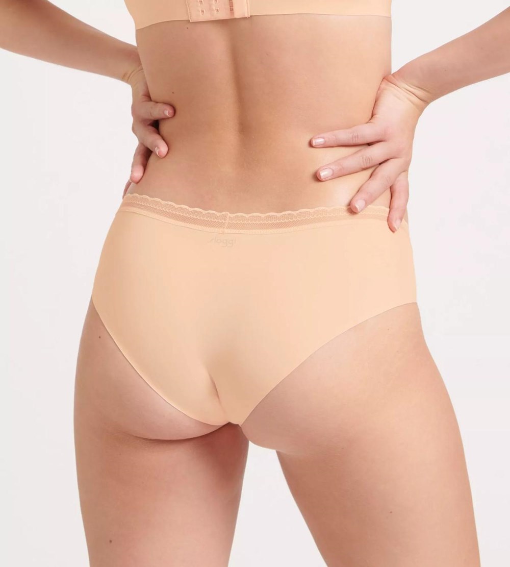 Sloggi Body Adapt Twist Hipster Pomarańczowe | 06914-YMNS