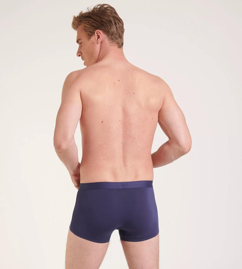 Sloggi Ever Soft Hipster Indygo Niebieskie | 93685-HJMZ