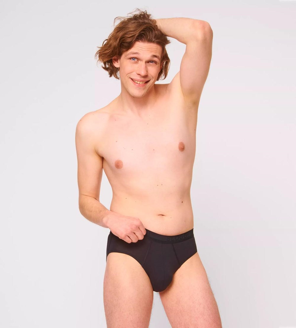 Sloggi Evernew Midi Czarne | 03714-MBOY