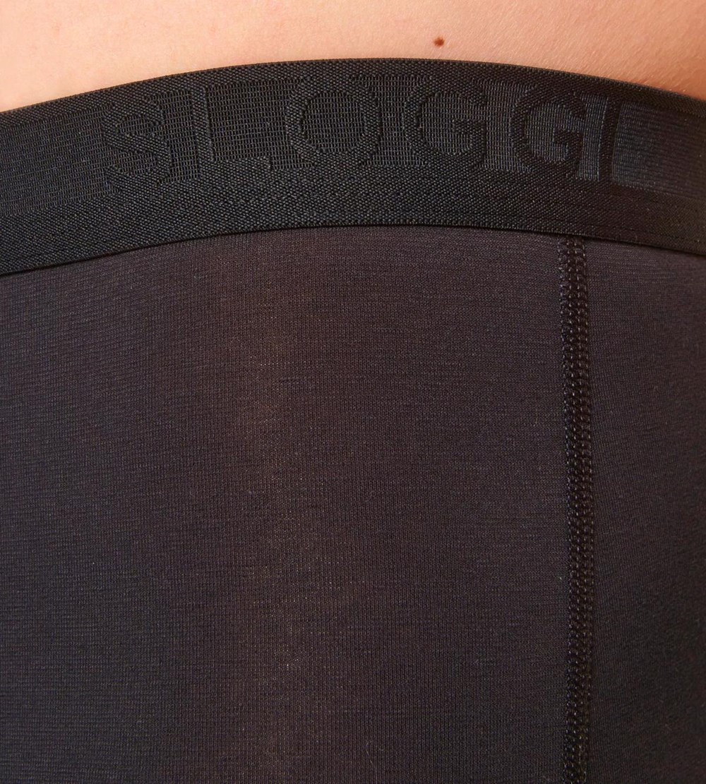 Sloggi Evernew Shorts Czarne | 08526-RWTQ