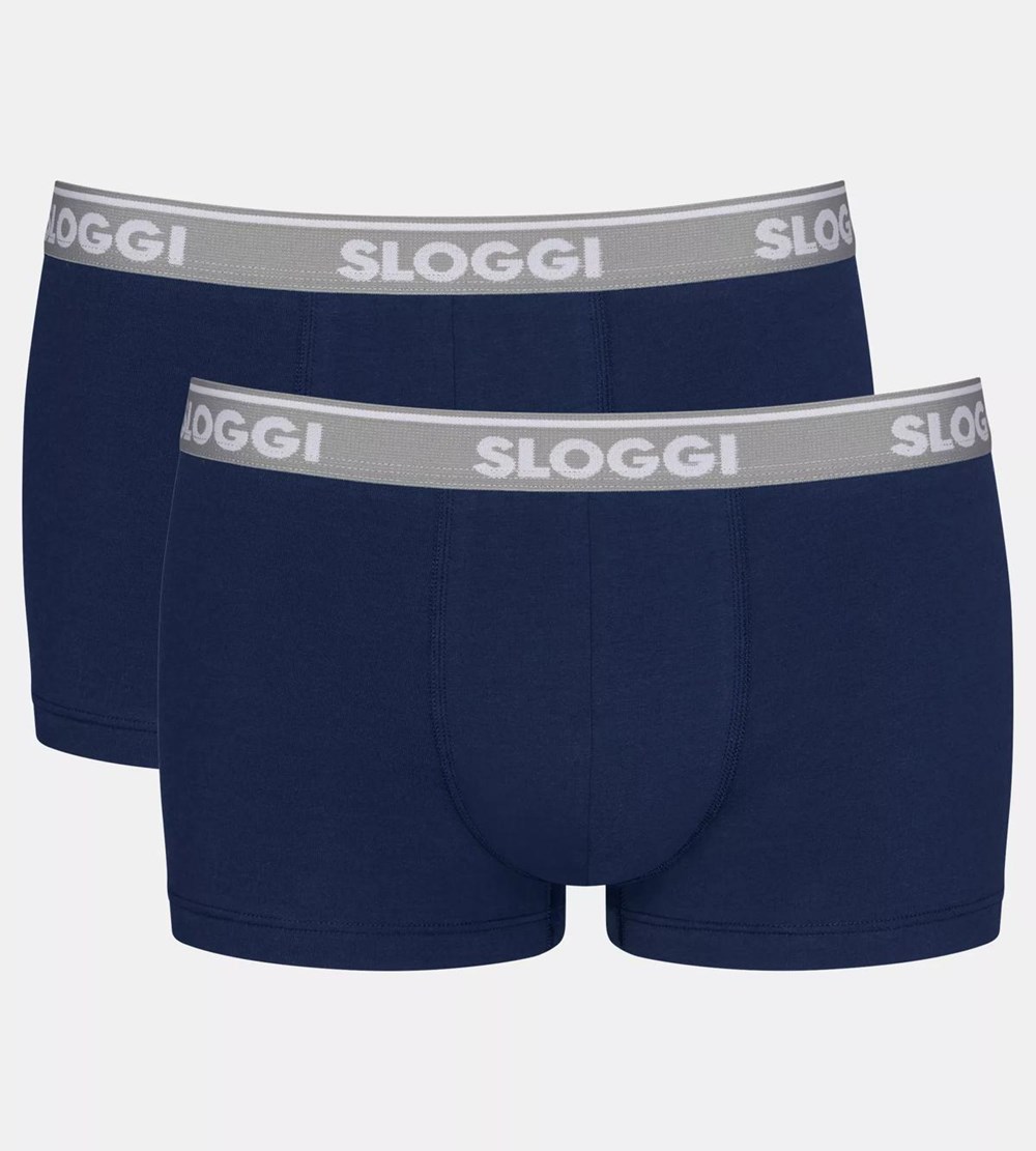 Sloggi Go Abc Hipster Niebieskie Czarne | 47183-ODZW