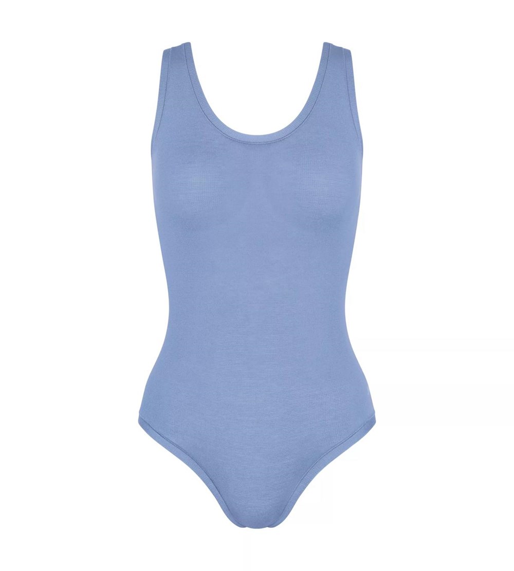 Sloggi Go Allround Body With Spaghetti Paskiem Riviera | 45639-KUWC