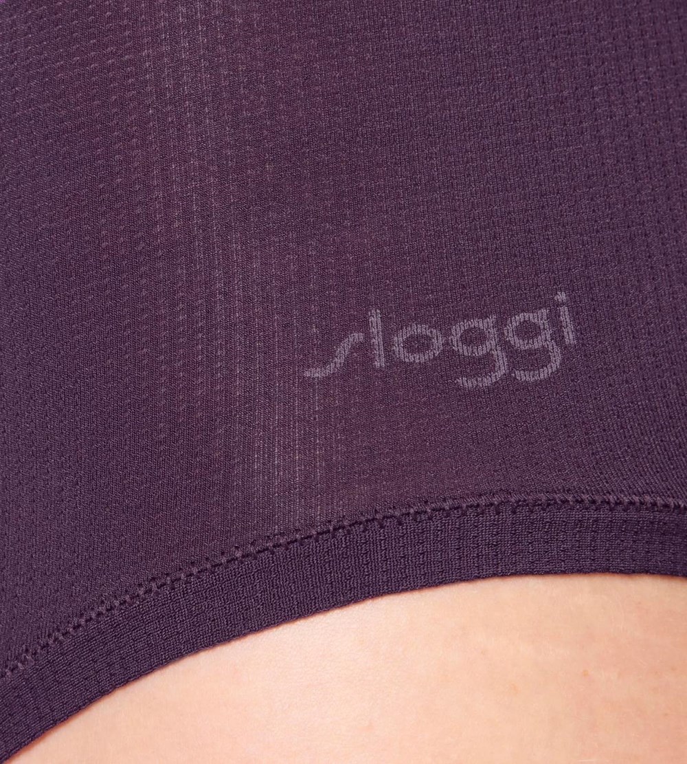 Sloggi Go Allround Body With Spaghetti Paskiem Plum | 84562-RTHP