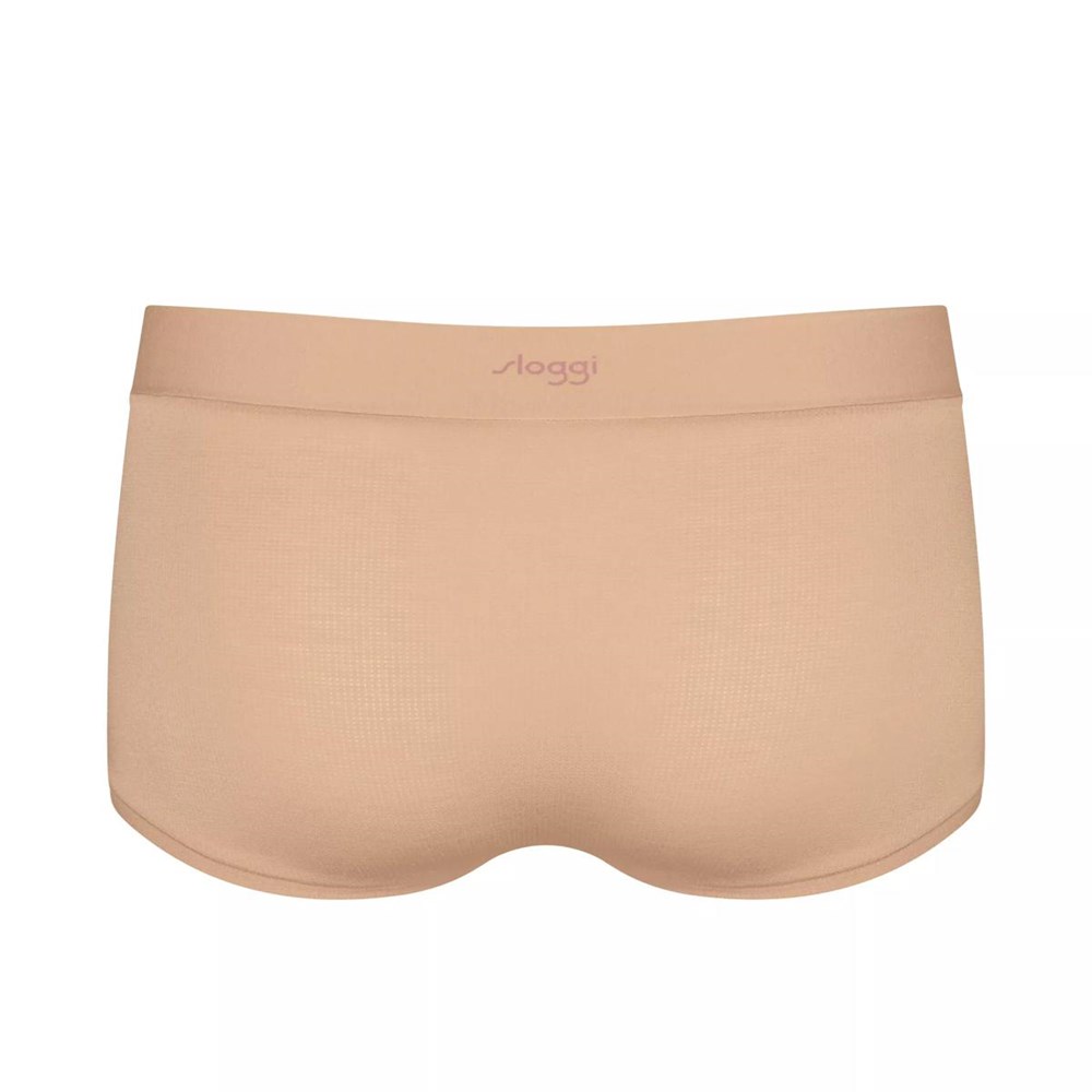 Sloggi Go Allround Boyshort Peanut Butter | 53947-UCDY