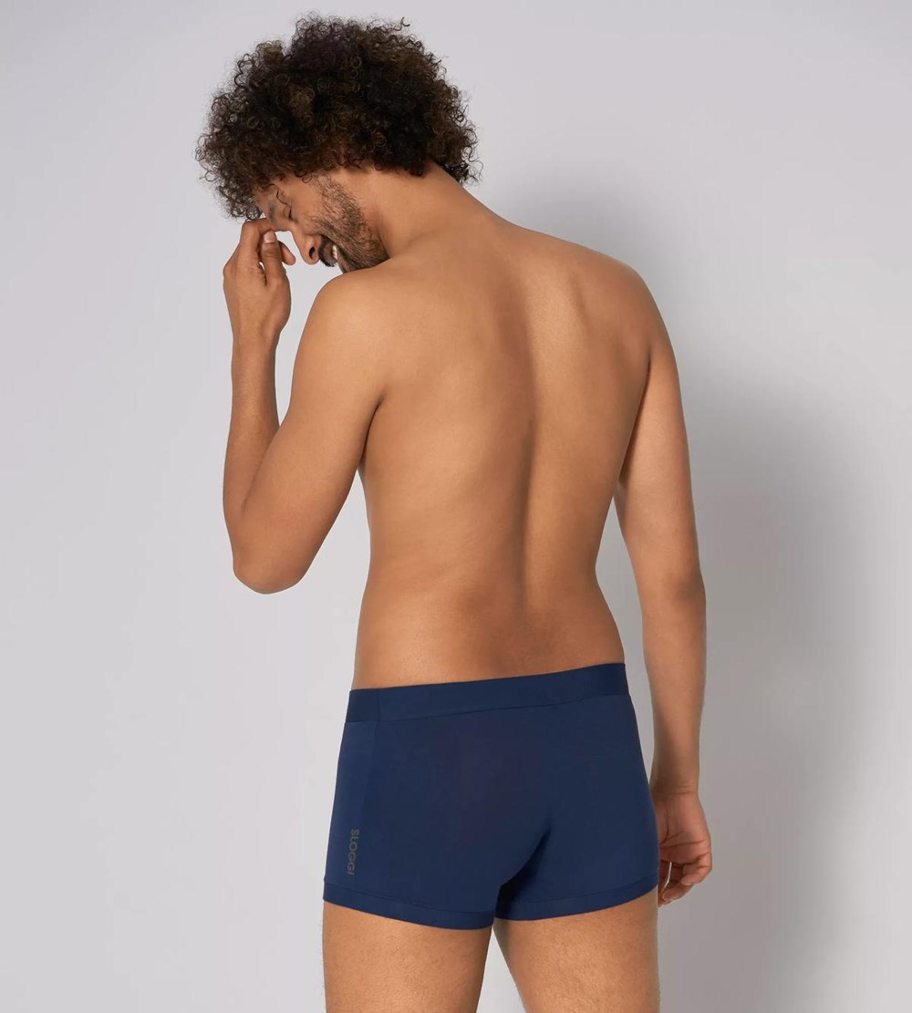 Sloggi Go Allround Hipster Niebieskie Czarne | 17269-TUHD