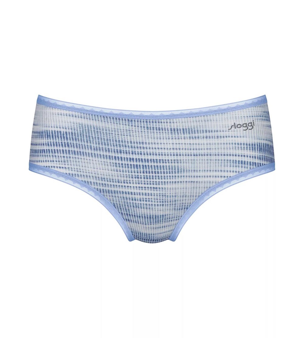 Sloggi Go Midi Niebieskie Ciemny | 84652-LUID