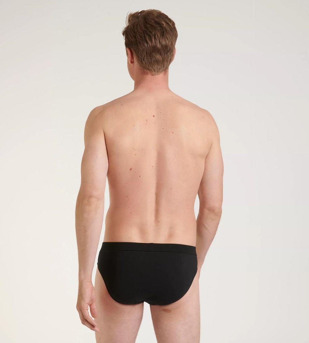 Sloggi Go Natural Midi Czarne | 72945-VTPI
