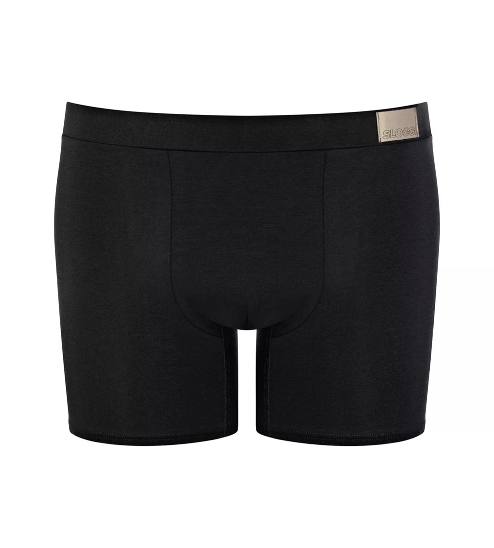 Sloggi Go Natural Shorts Czarne | 75396-DXJR