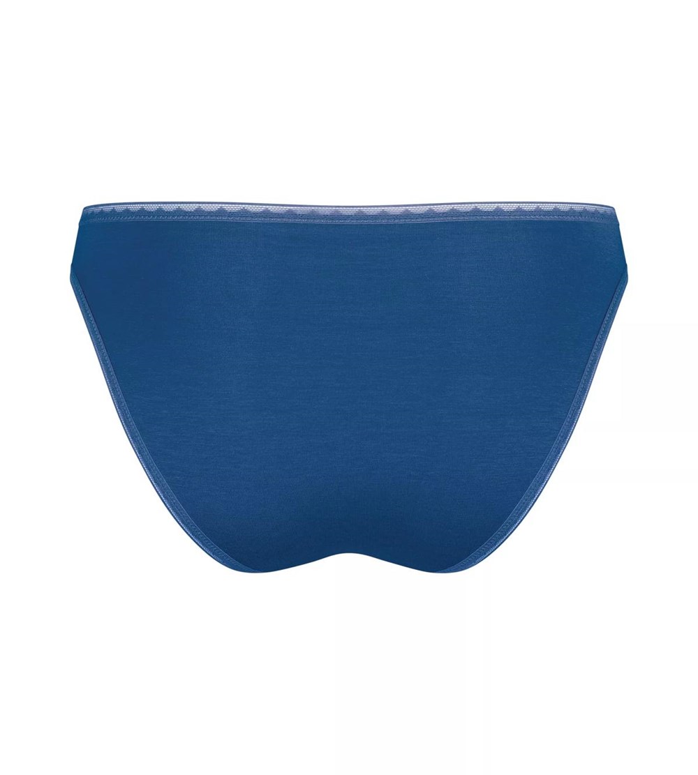 Sloggi Go Tai Brief Niebieskie Ciemny | 64187-LDNB