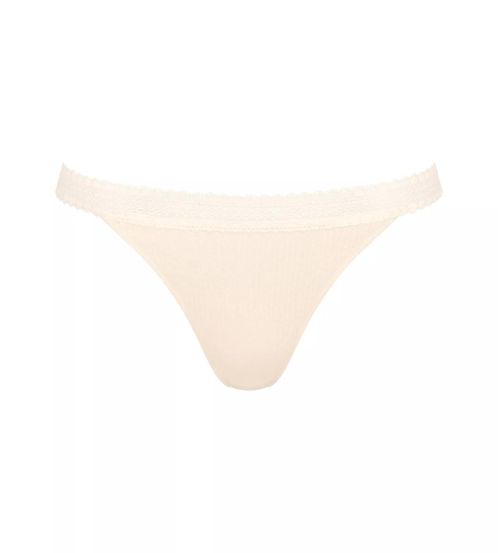 Sloggi Go Żebrowany Brazilian Brief Brązowe Głęboka | 76140-MGPA