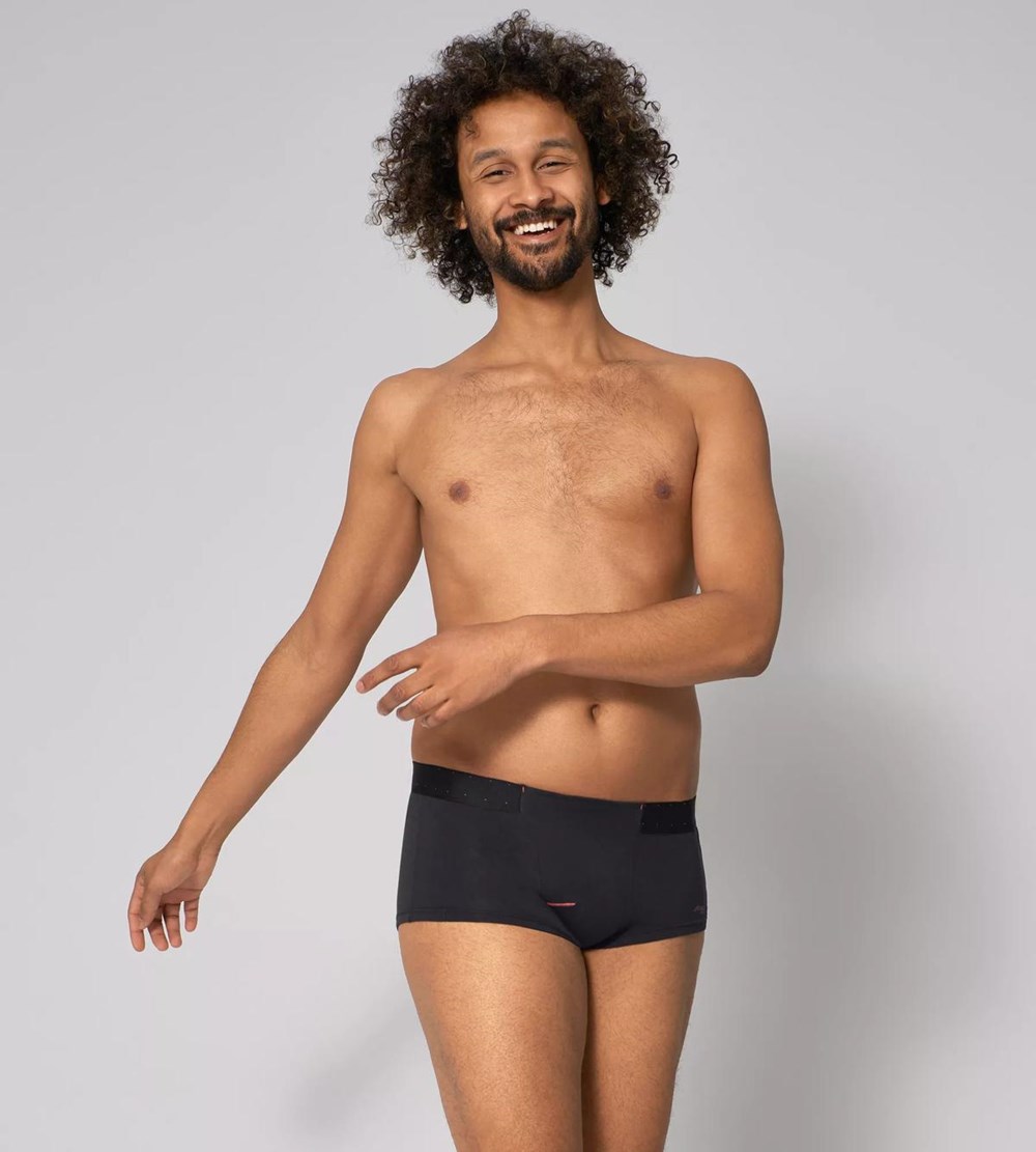 Sloggi Made Hipster Czarne | 72061-BOWJ