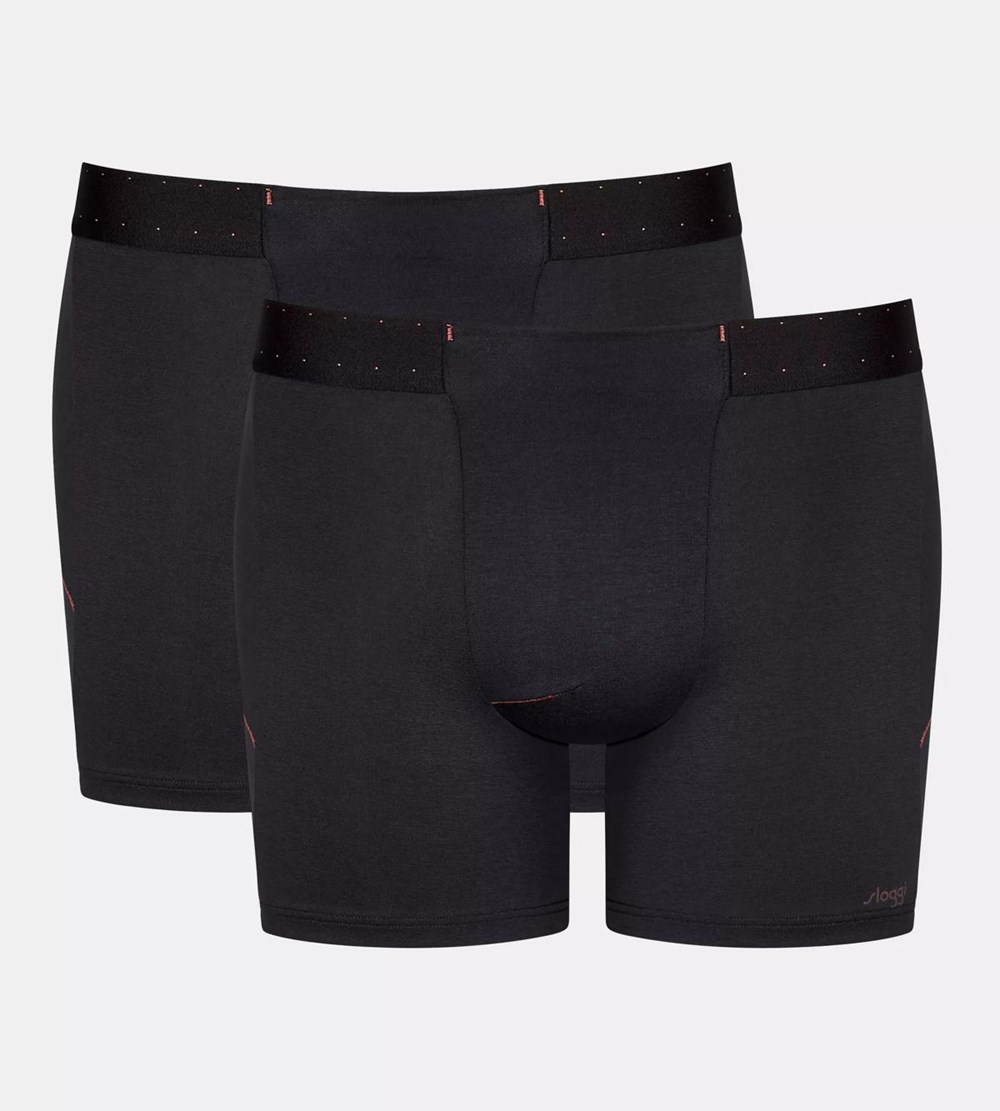 Sloggi Made Shorts Czarne | 48679-ZDEY