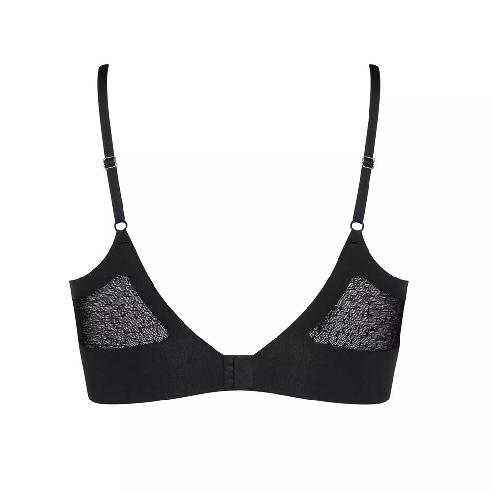 Sloggi S By Superb Soft Bra Czarne | 75839-BJST