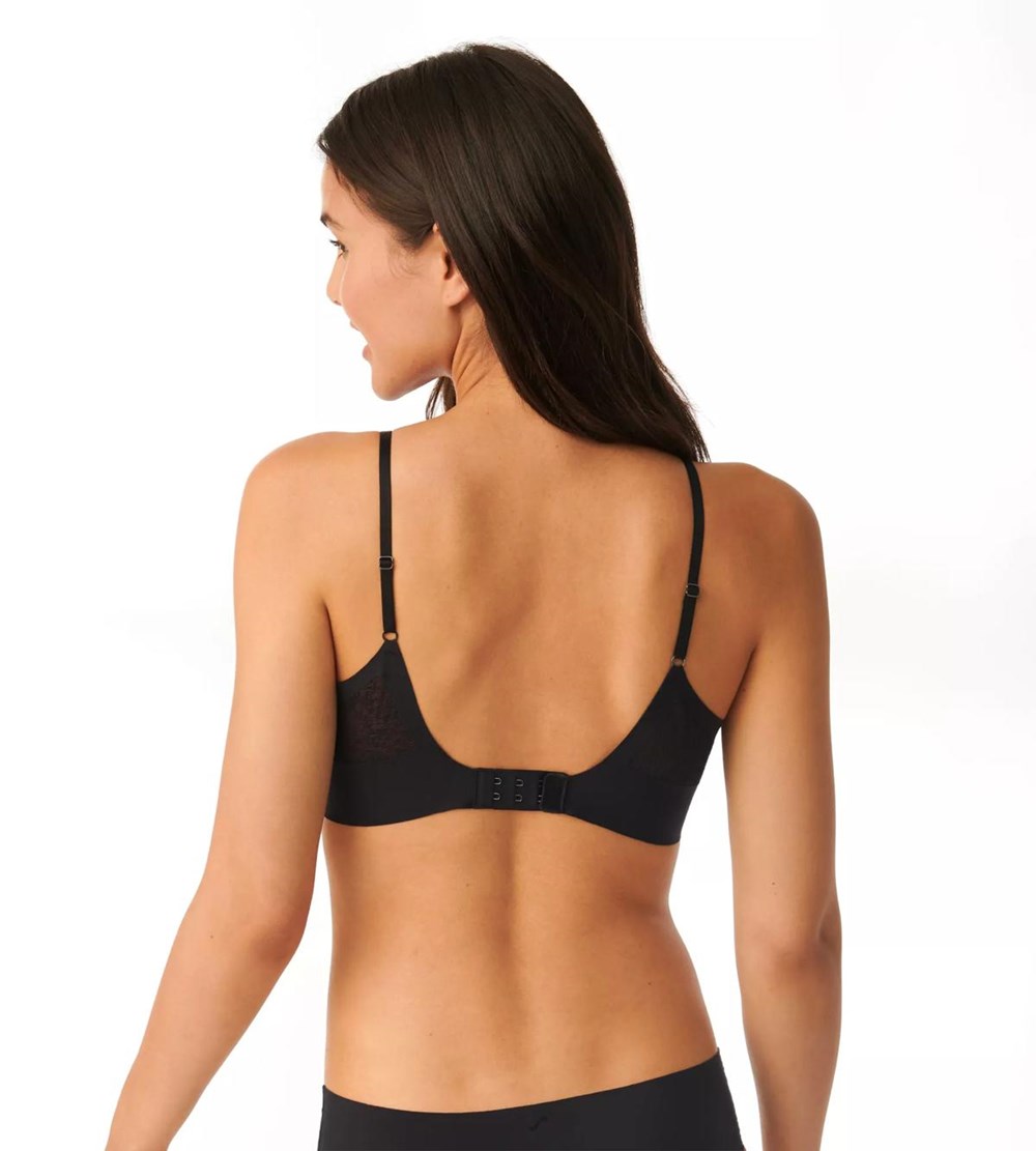 Sloggi S By Superb Soft Bra Czarne | 75839-BJST