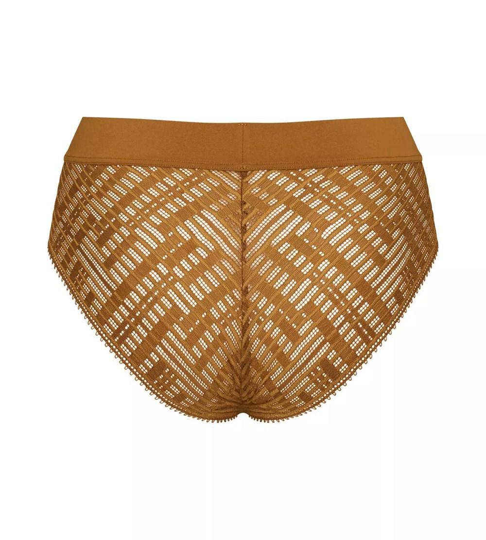 Sloggi S Seven Tai Brief Złote | 81362-LZPW
