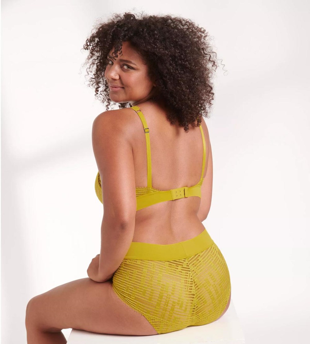 Sloggi S Seven Watowany Bra Summer lime | 52104-IDYQ