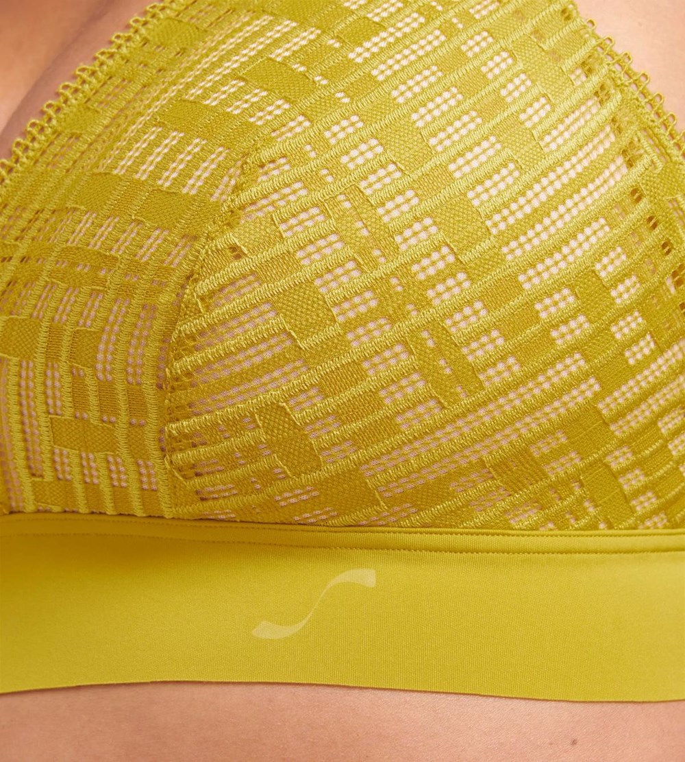 Sloggi S Seven Watowany Bra Summer lime | 52104-IDYQ