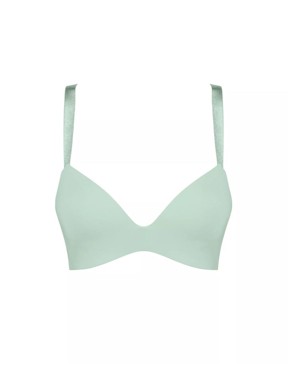 Sloggi S Substance Watowany Bra Turkusowe | 73259-WIST