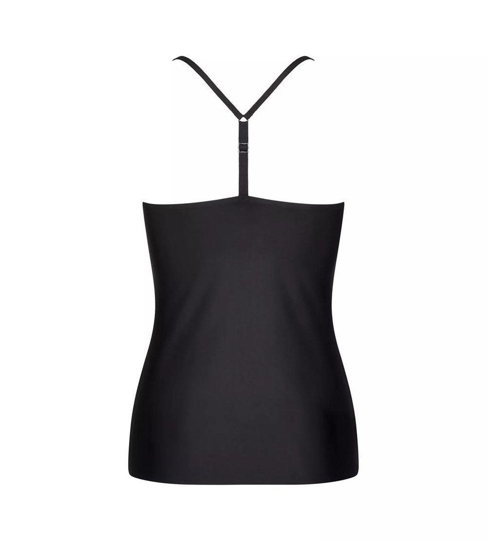 Sloggi S Subtle Vest Tank Top Czarne | 95231-BUNC