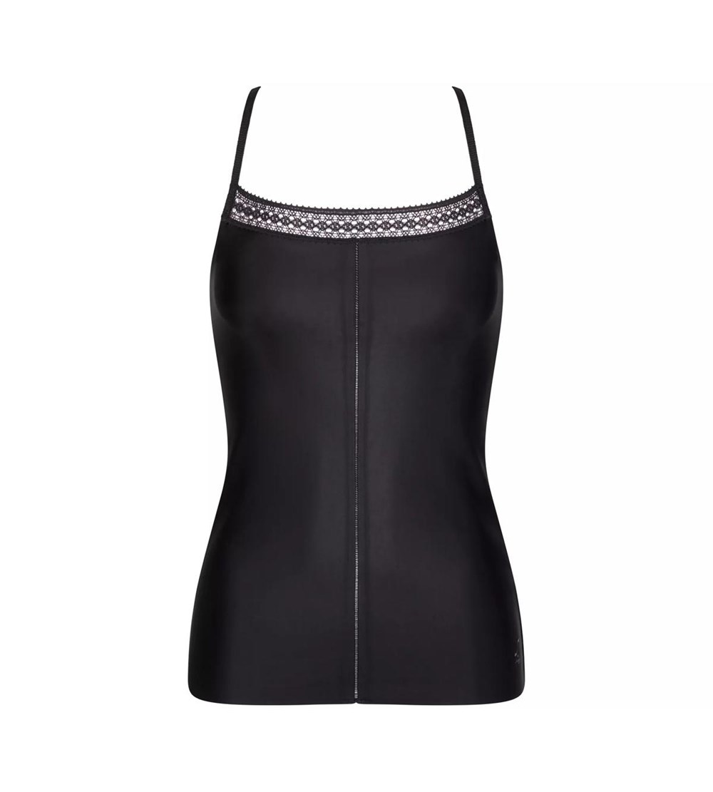 Sloggi S Subtle Vest Tank Top Czarne | 95231-BUNC