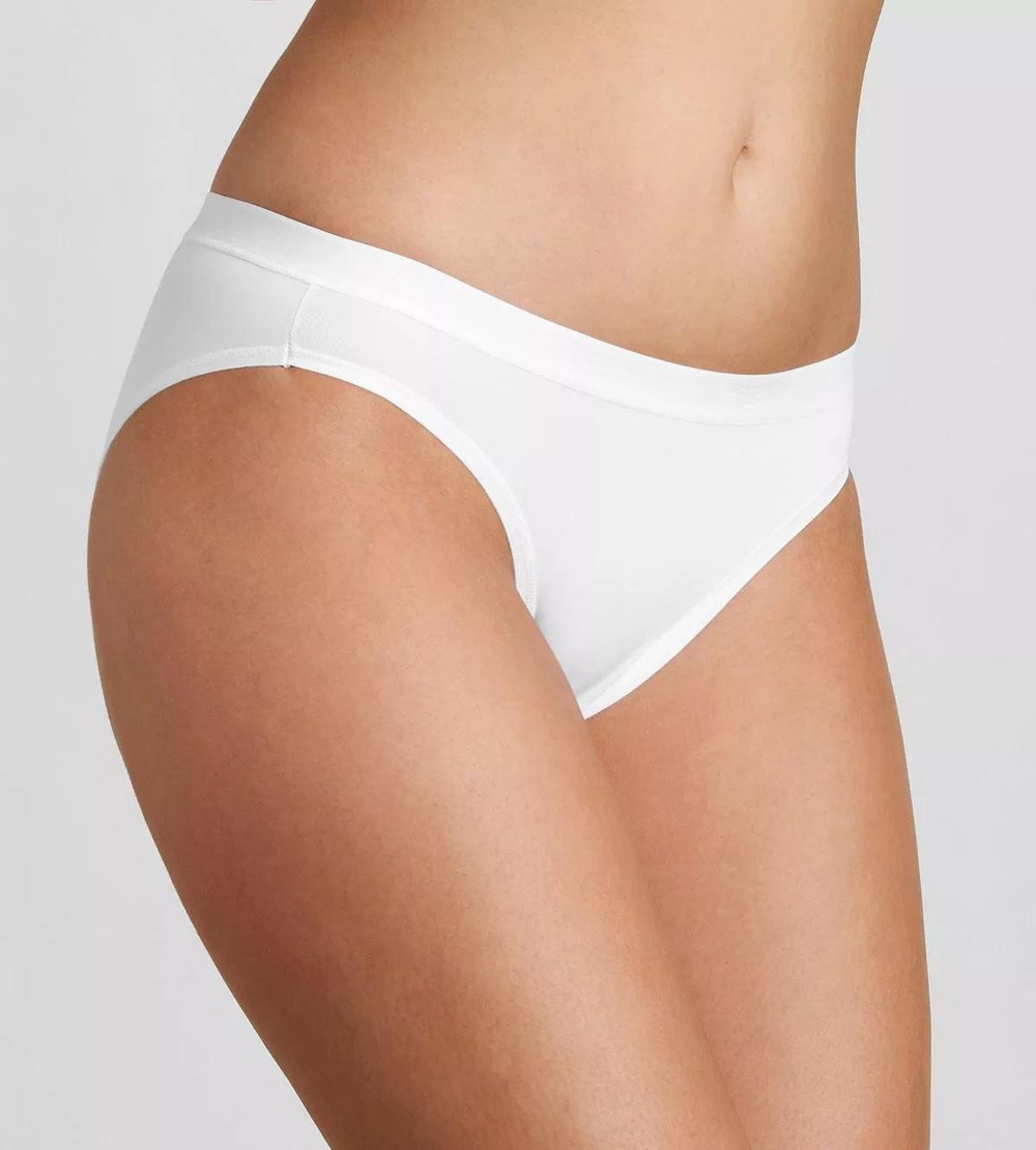 Sloggi Sensual Fresh Tai Brief Białe | 45281-LMQX