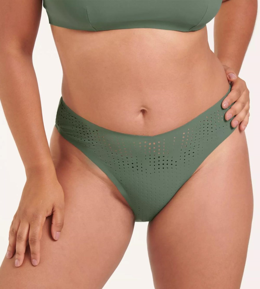Sloggi Shore Arienzo Bikini Tai Zielone | 67321-XMUA