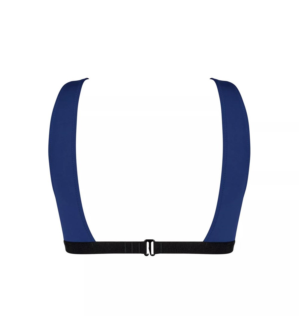 Sloggi Shore Blue Acara Bikini Top Niebieskie | 60793-FYGH