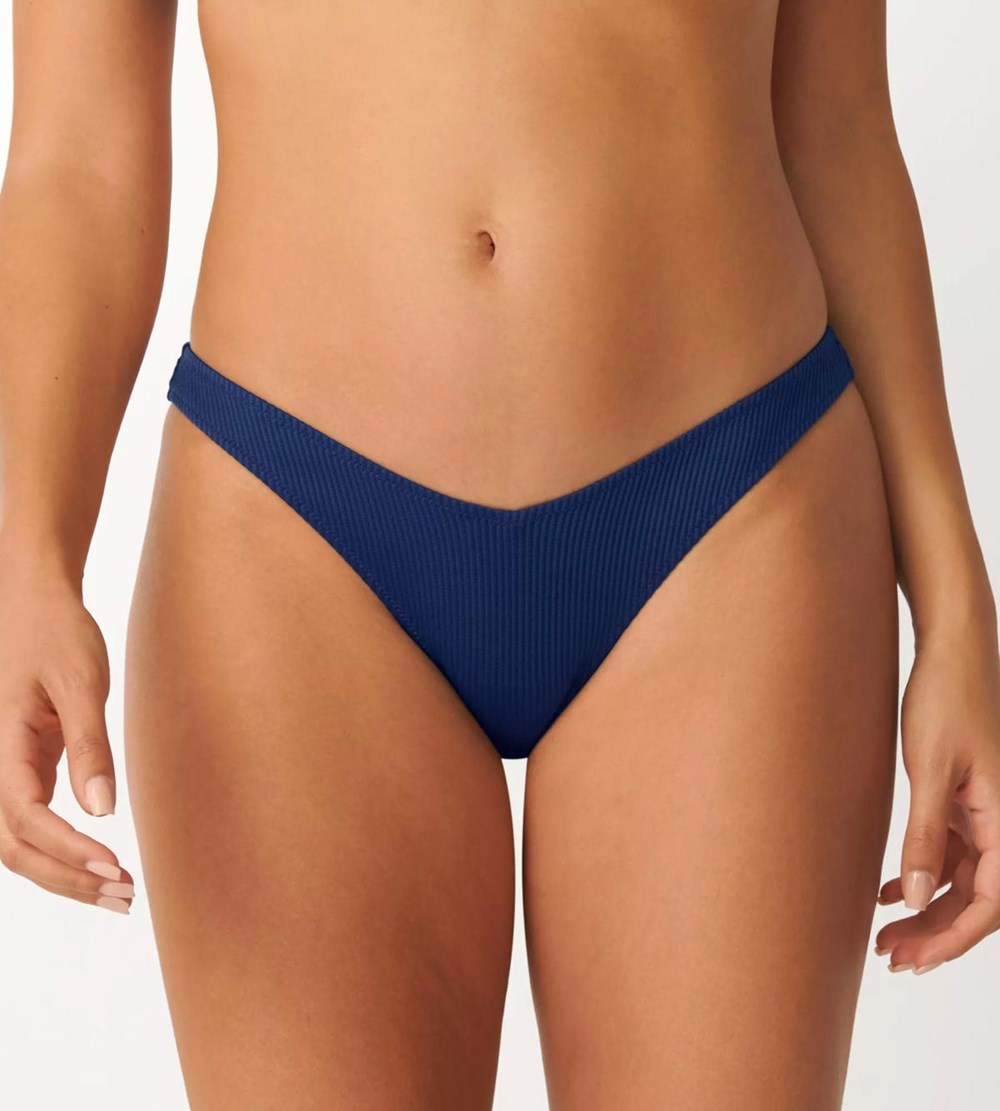 Sloggi Shore Dottyback Bikini Brazilian Brief Niebieskie | 84706-JIOY
