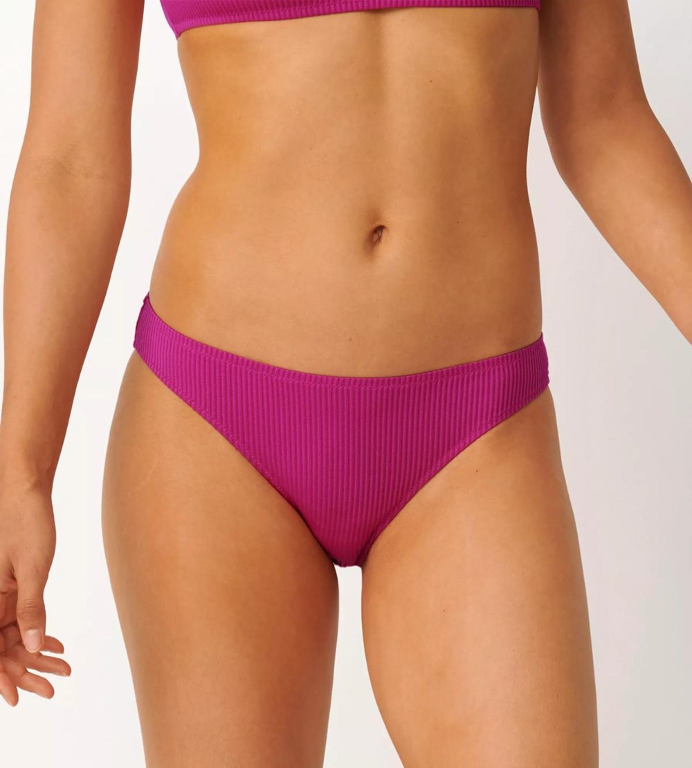 Sloggi Shore Dottyback Bikini Mini Fuksja Kwiaty | 36971-IFXS