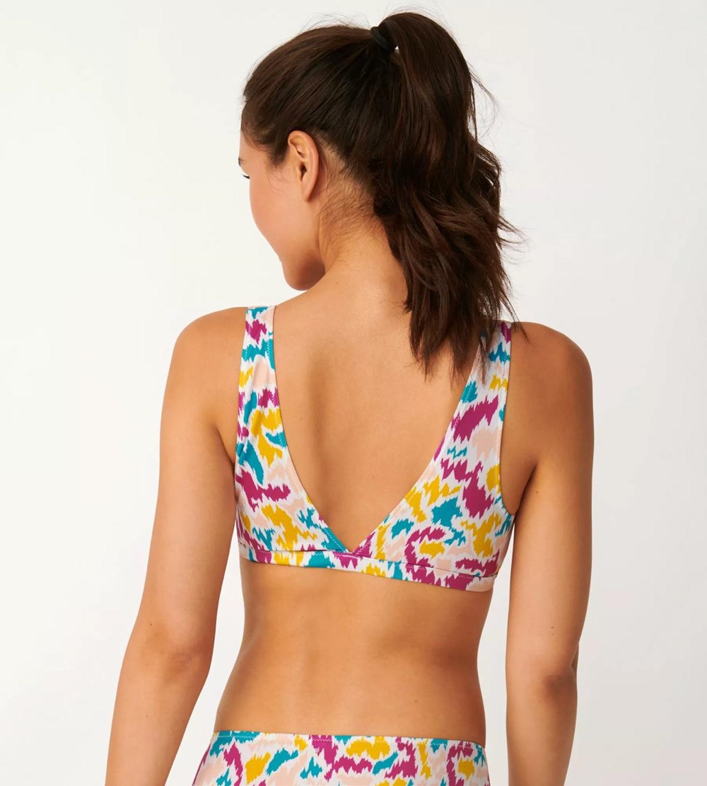 Sloggi Shore Fancy Guppy Bikini Top Multicolour | 05629-QASB