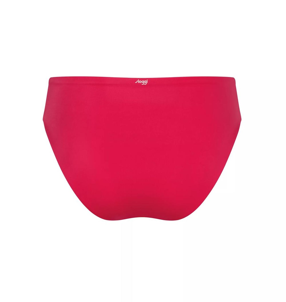 Sloggi Shore Flower Horn Bikini Tai Pink-Dark Combination | 97821-UVIR