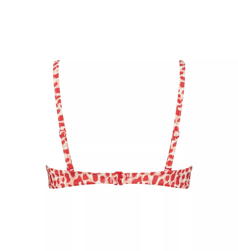 Sloggi Shore Koh Tachai Bikini Top Różowe Głęboka | 87156-BOXM