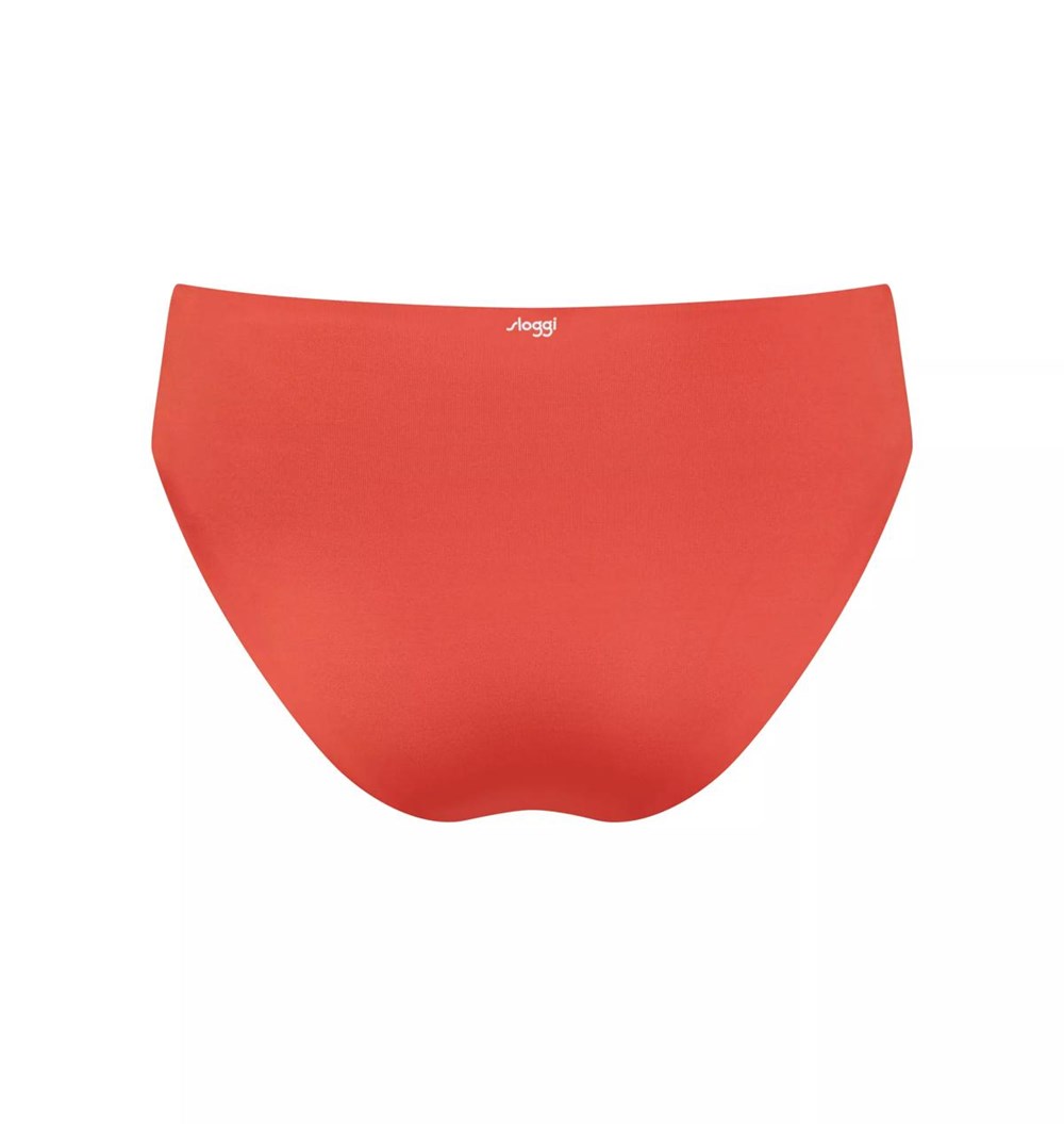 Sloggi Shore Kosrae Bikini High Leg Pomarańczowe Głęboka | 84532-LZNT