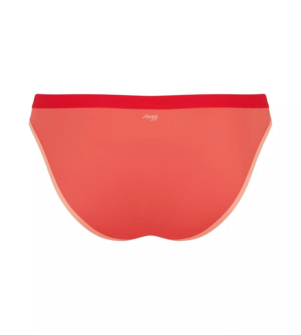 Sloggi Shore Marina Grande Bikini Midi Brief Koralowe | 36029-YSGW