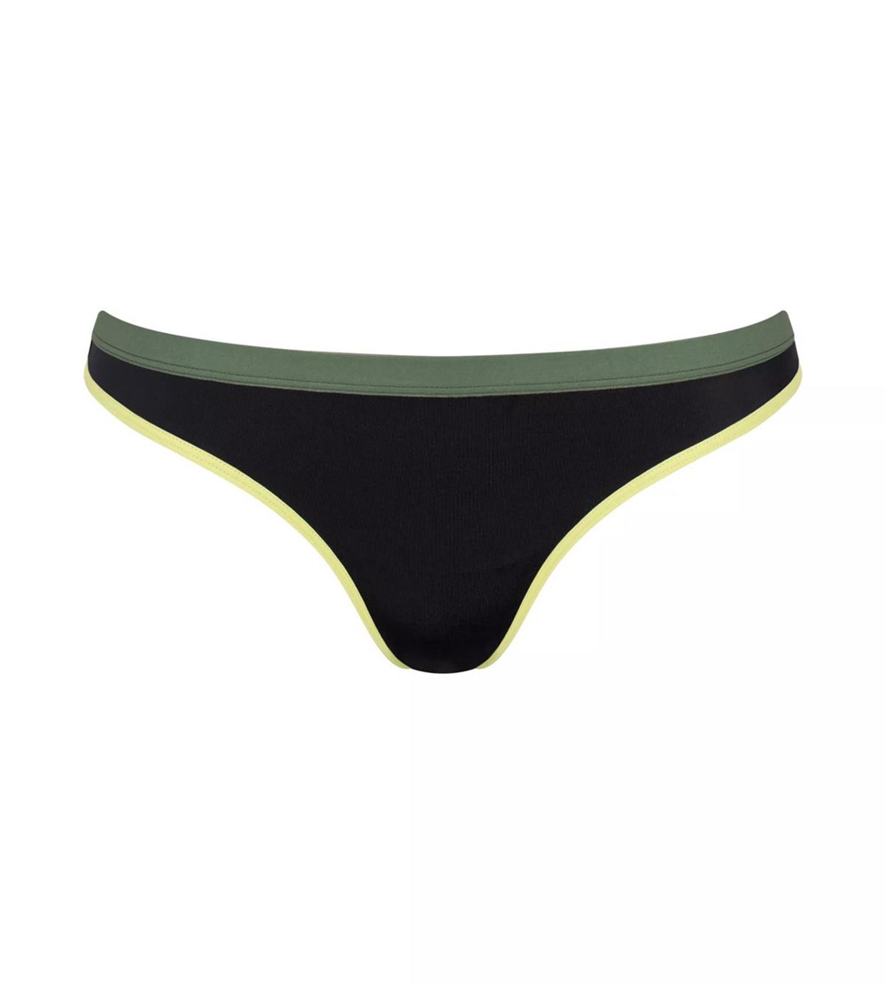 Sloggi Shore Marina Grande Bikini Midi Brief Czarne | 71564-UNEC